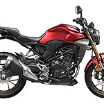 Honda CB300R 2023 Candy Chromosphere Red