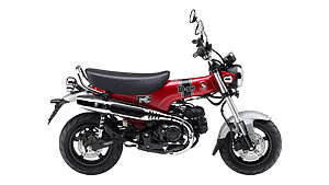 Honda ST125 Dax Pearl Nebula Red