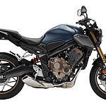 Honda CB650R 2023 Mat Jeans Blue Metallic