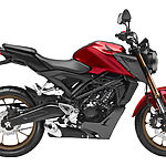 Honda CB125R 2023 Candy Chromosphere Red