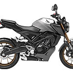 Honda CB125R 2023 Mat Crypton Silver Metallic