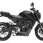 Honda CB125R 2023 Mat Gunpowder Black Metallic