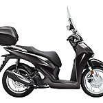Honda SH125i Pearl Nightstar Black