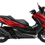 Honda Forza 350 2023 Pearl Siena Red