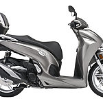 Honda SH350i Mat Ruthenium Silver Metallic