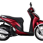 SH Mode 125 Candy Noble Red