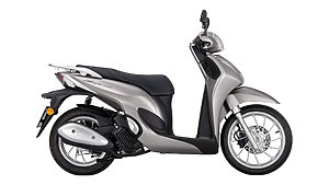 SH Mode 125 Mat Techno Silver Metallic
