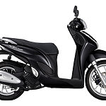 SH Mode 125 Poseidon Black Metallic